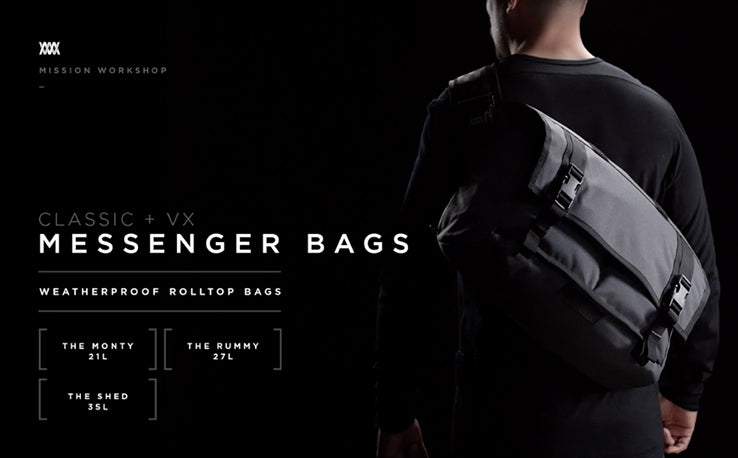 Mission Workshop メッセンジャーバッグ
