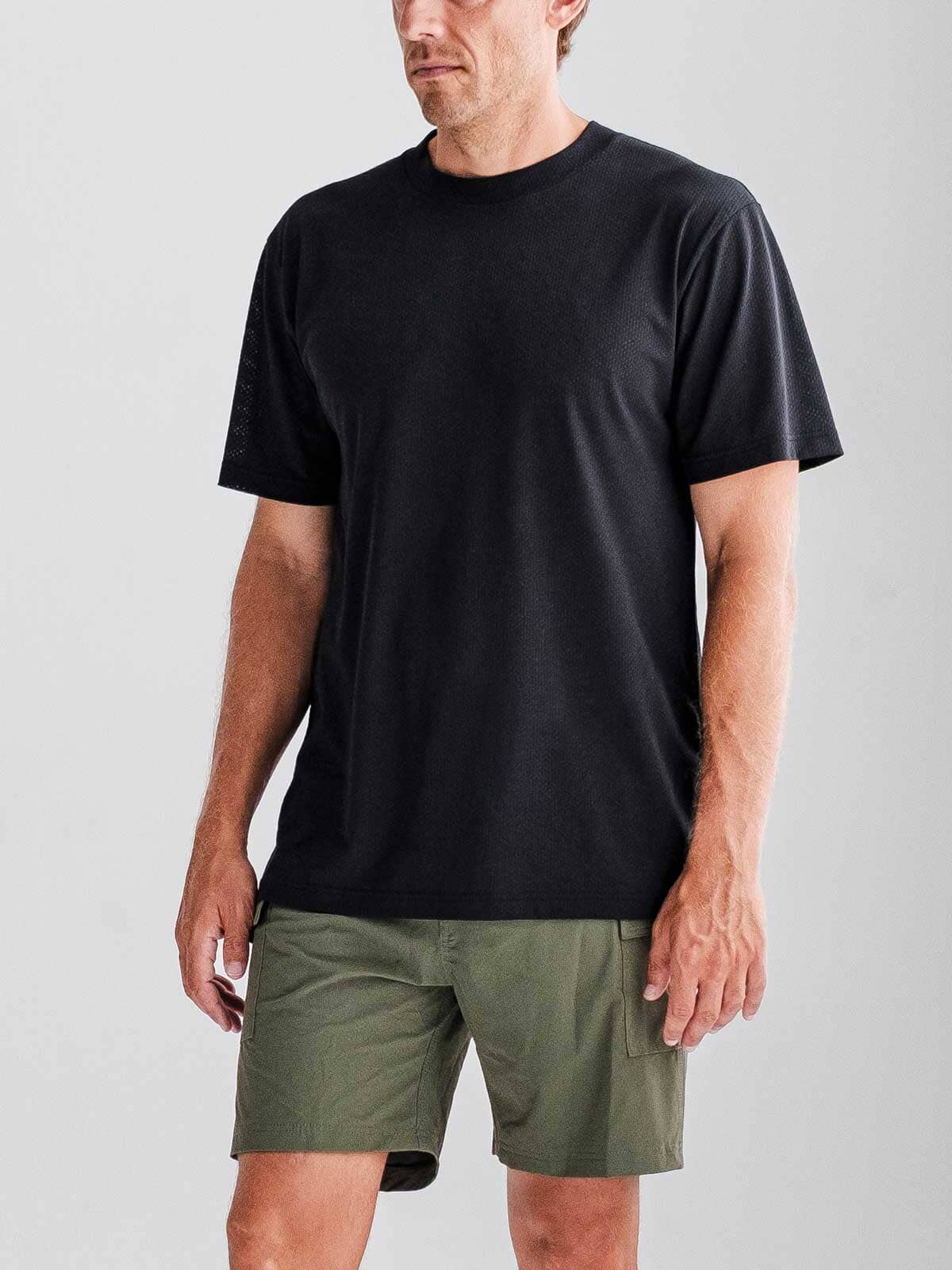 Mission Tee : Quick Dry byMission Workshop - 耐候性バッグ&テクニカルアパレル - サンフランシスコ&ロサンゼルス - 耐久性に優れた作り - 永久保証