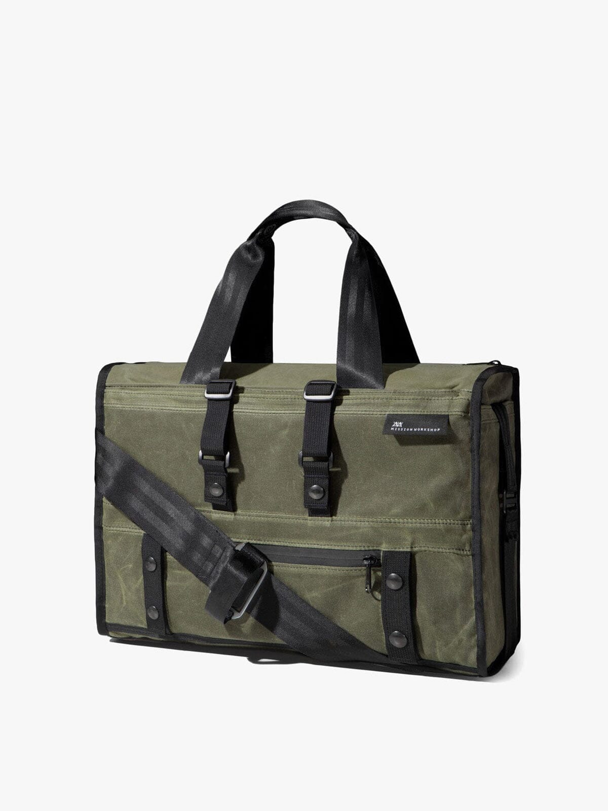 Transit Laptop Brief byMission Workshop - 耐候性バッグ&テクニカルアパレル - サンフランシスコ&ロサンゼルス - 耐久性に優れた作り - 永久保証