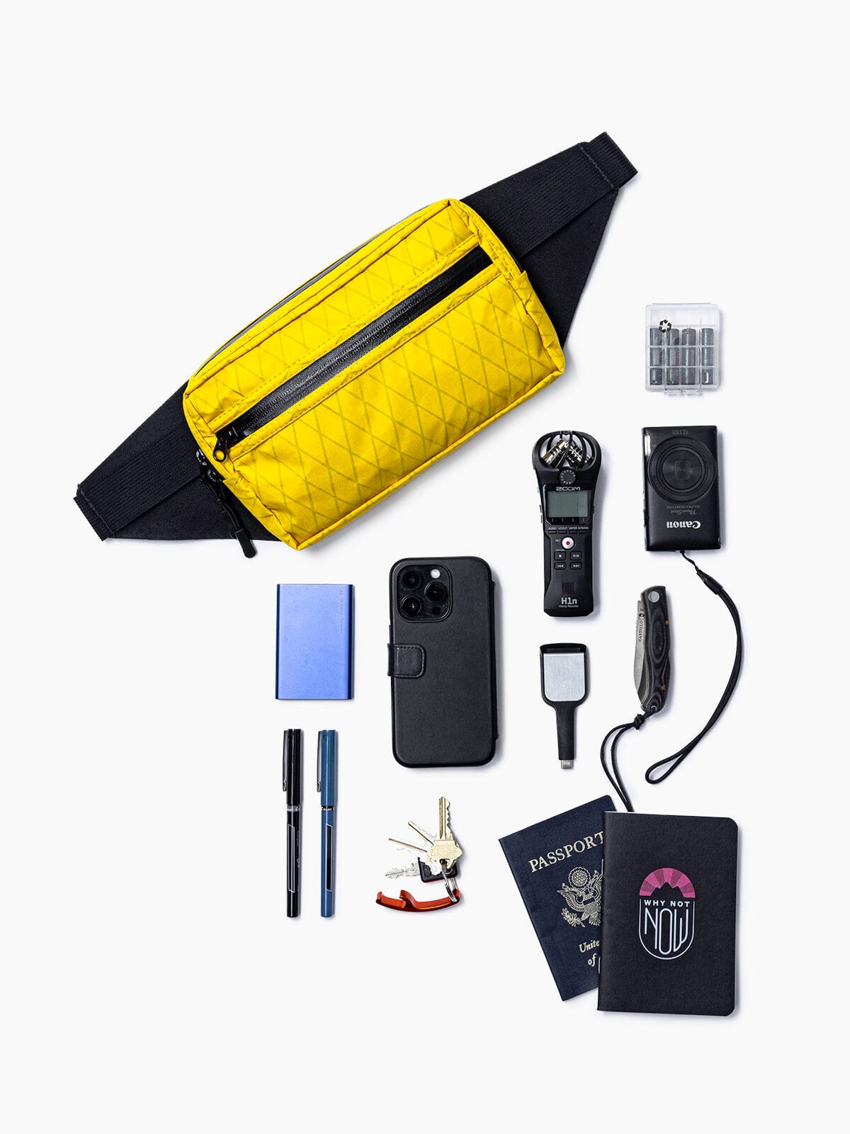 ノッチ・テック・ポーチ byMission Workshop - 耐候性バッグ&テクニカルアパレル - サンフランシスコ&ロサンゼルス - 耐久性に優れた作り - 永久保証