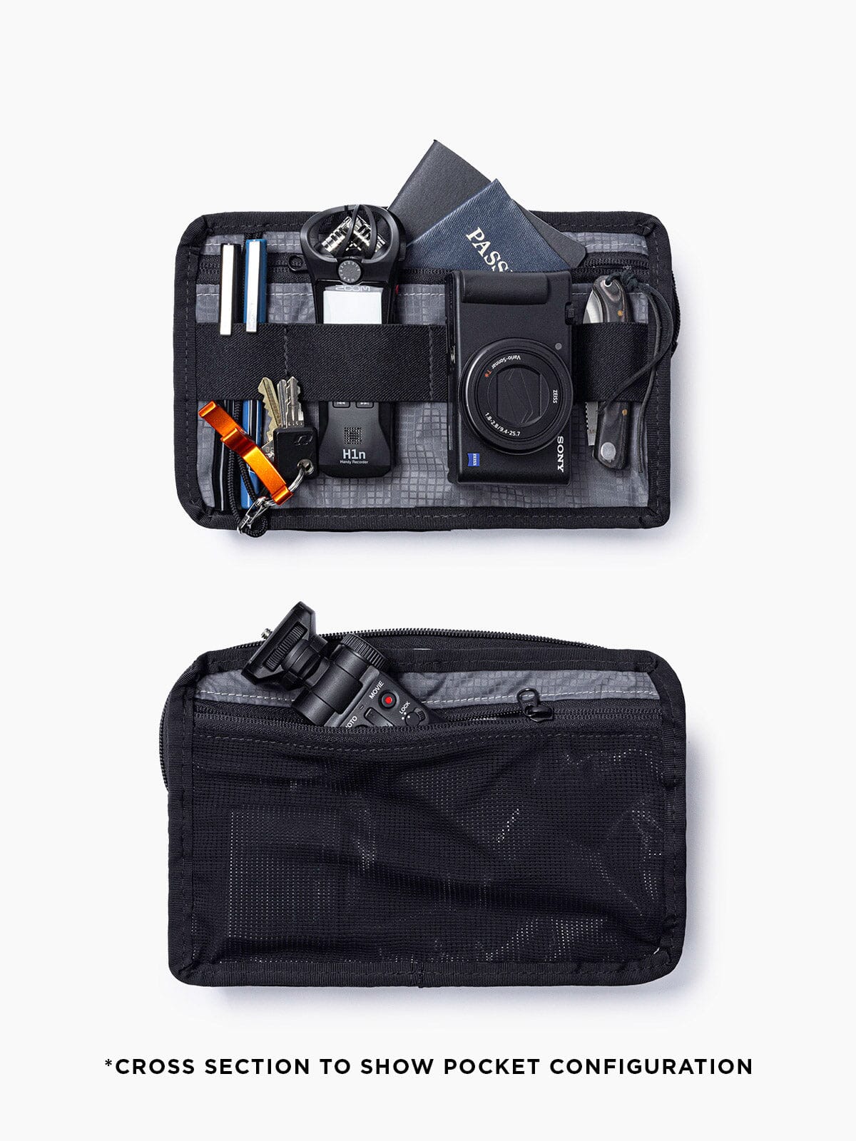 ノッチ・テック・ポーチ byMission Workshop - 耐候性バッグ&テクニカルアパレル - サンフランシスコ&ロサンゼルス - 耐久性に優れた作り - 永久保証