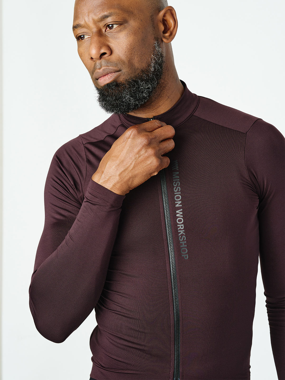 Mission Pro Jersey : LS Men's byMission Workshop - 耐候性バッグ&テクニカル アパレル - サンフランシスコ&ロサンゼルス - 耐久性に優れた作り - 永久保証