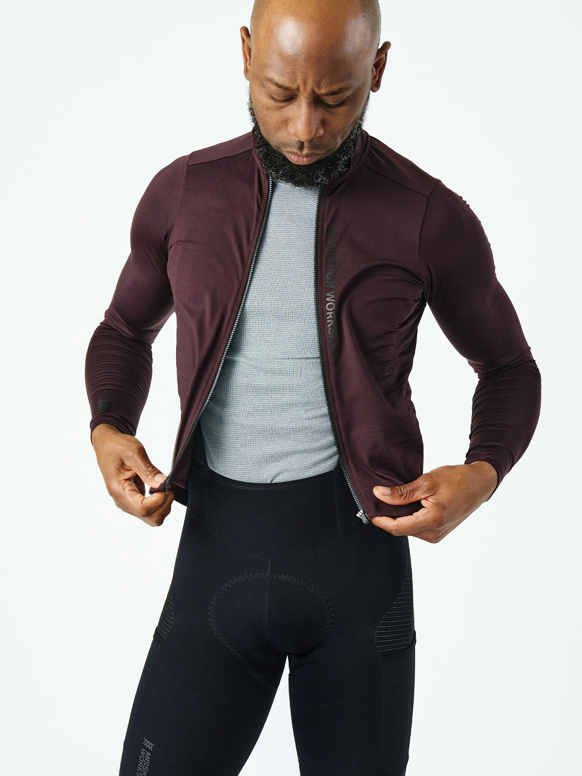 Mission Pro Jersey : LS Men's byMission Workshop - 耐候性バッグ&テクニカル アパレル - サンフランシスコ&ロサンゼルス - 耐久性に優れた作り - 永久保証