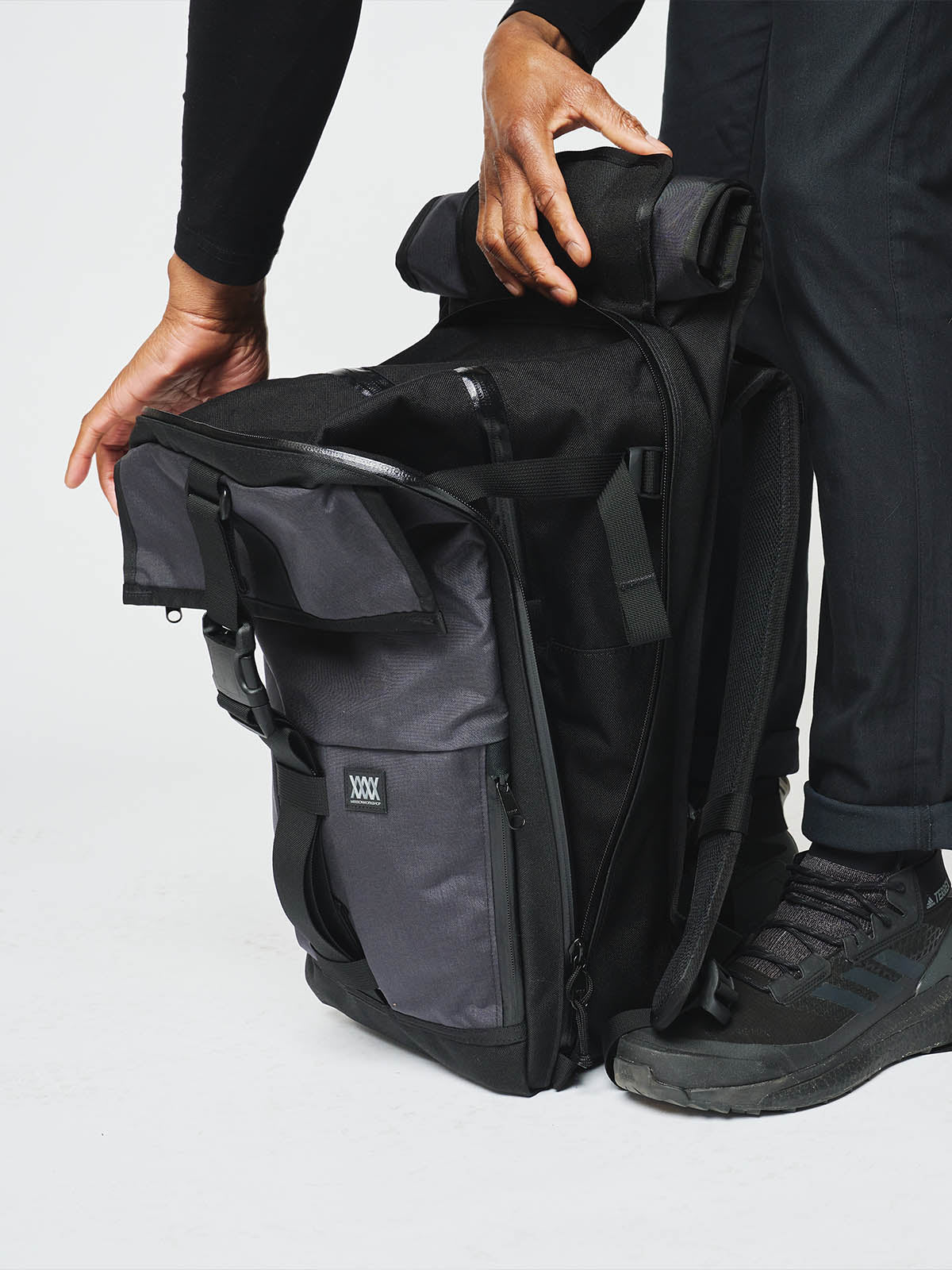 Rambler byMission Workshop - 耐候性バッグ&テクニカルアパレル - サンフランシスコ&ロサンゼルス - 耐久性に優れた作り - 永久保証