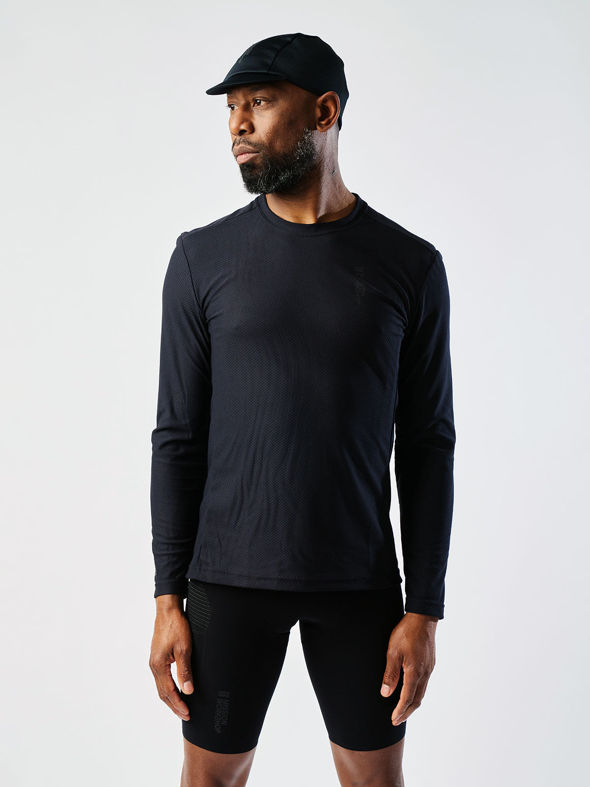 Mission Pro Tech Tee : LS Men's byMission Workshop - 耐候性バッグ&テクニカル アパレル - サンフランシスコ&ロサンゼルス - 耐久性に優れた作り - 永久保証