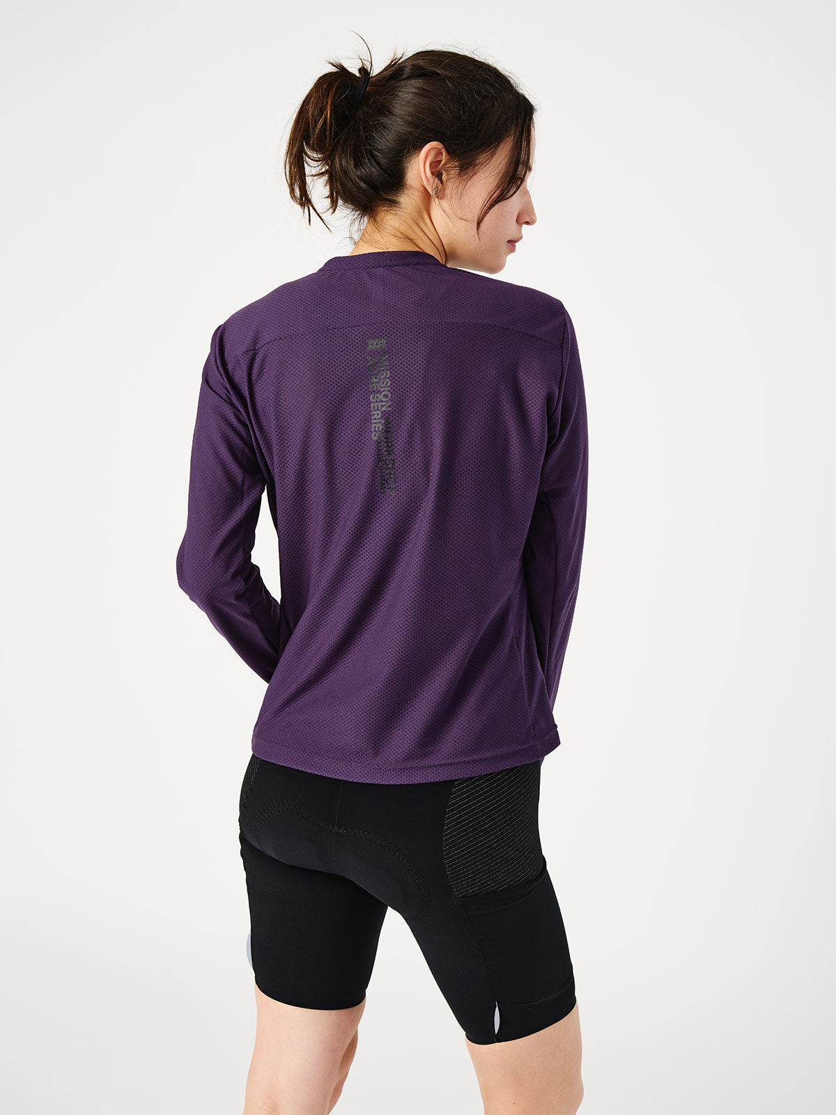 Mission Pro Tech Tee : LS Women's byMission Workshop - 耐候性バッグ&テクニカル アパレル - サンフランシスコ&ロサンゼルス - 耐久性に優れた作り - 永久保証