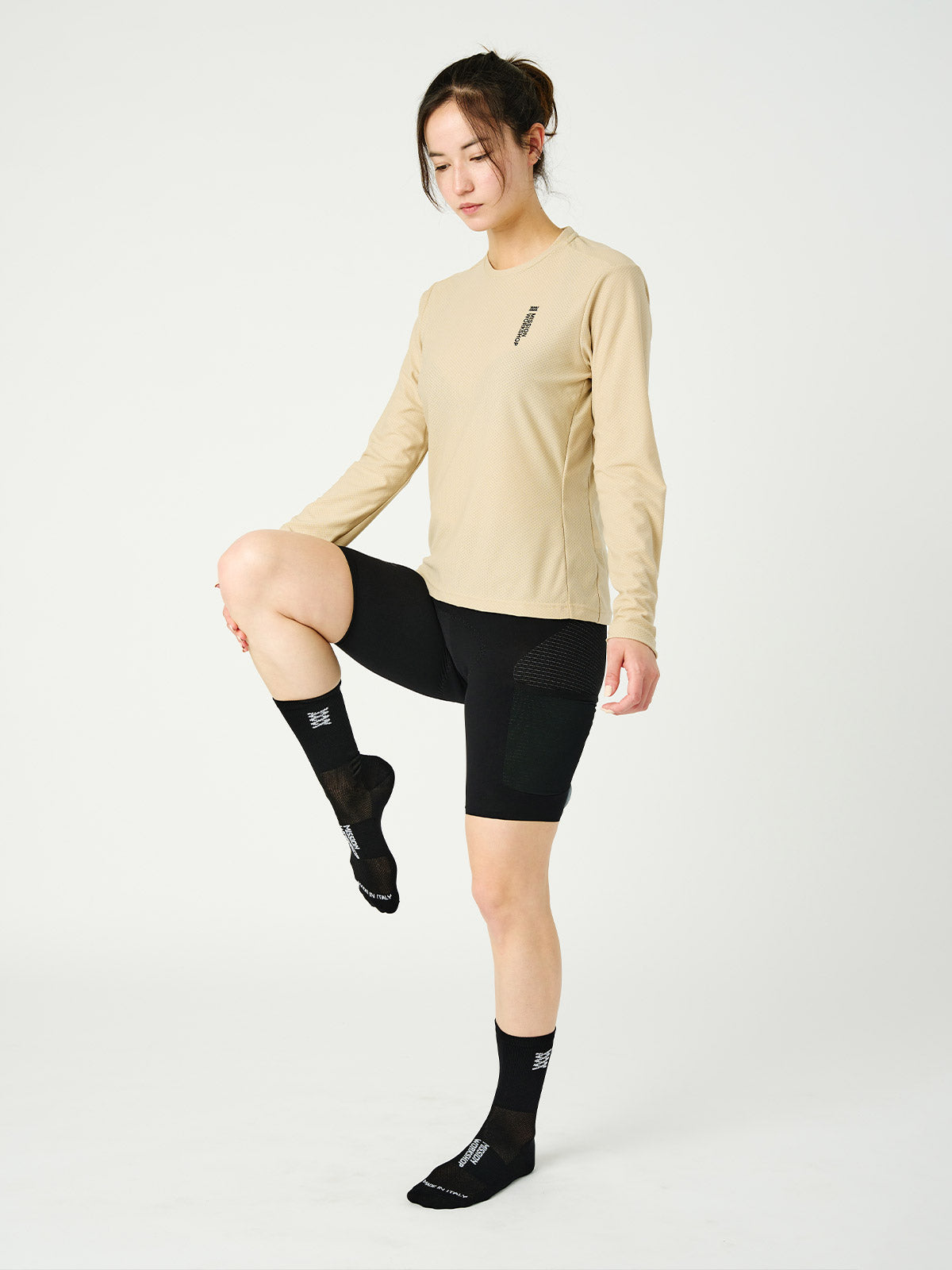 Mission Pro Tech Tee : LS Women's byMission Workshop - 耐候性バッグ&テクニカル アパレル - サンフランシスコ&ロサンゼルス - 耐久性に優れた作り - 永久保証
