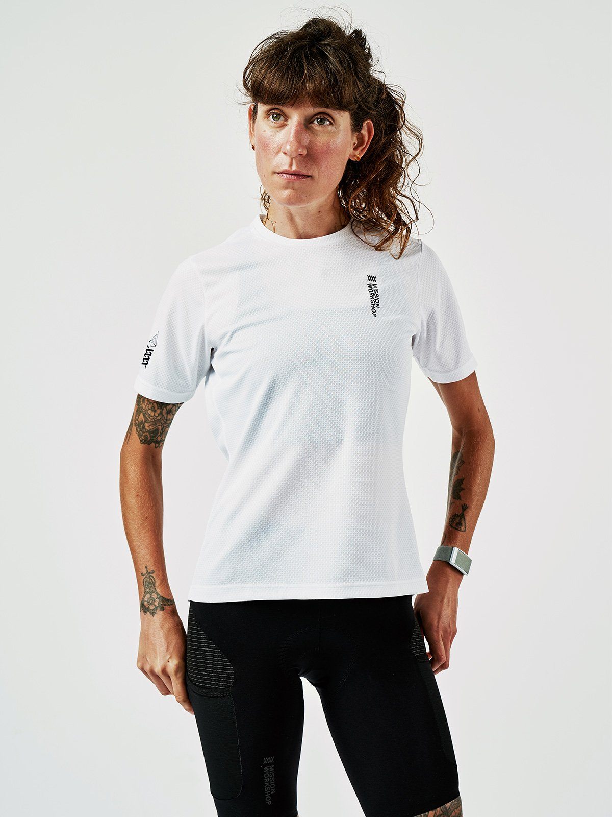 Mission Pro Tech Tee Women's byMission Workshop - 耐候性バッグ&テクニカルアパレル - サンフランシスコ&ロサンゼルス - 耐久性に優れた作り - 永久保証
